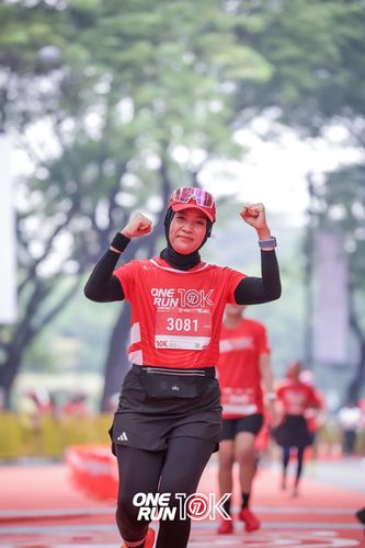 Race photo from ONE RUN 10K 2025