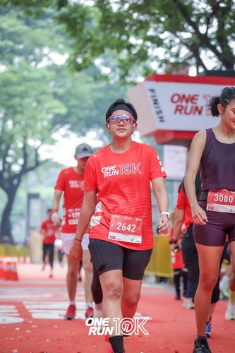 Race photo from ONE RUN 10K 2025