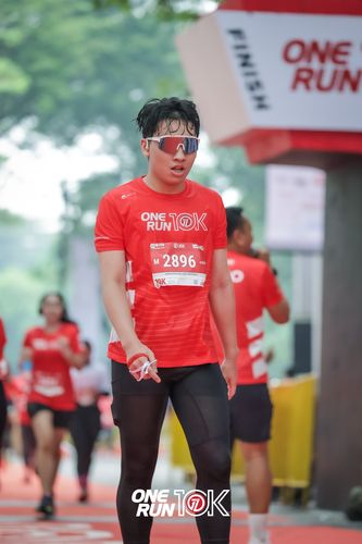 Race photo from ONE RUN 10K 2025