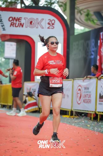 Race photo from ONE RUN 10K 2025