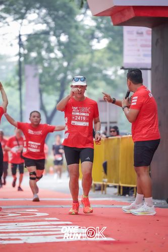 Race photo from ONE RUN 10K 2025