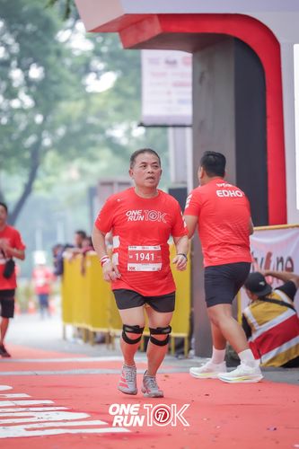 Race photo from ONE RUN 10K 2025