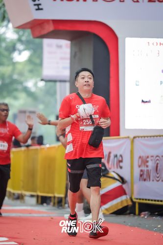 Race photo from ONE RUN 10K 2025