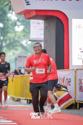 Race photo from ONE RUN 10K 2025