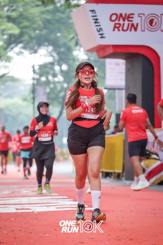 Race photo from ONE RUN 10K 2025
