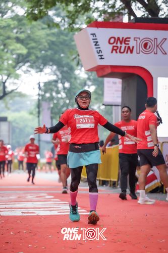 Race photo from ONE RUN 10K 2025