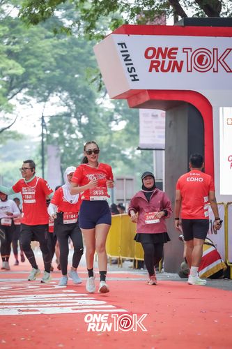 Race photo from ONE RUN 10K 2025