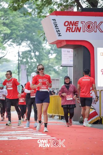 Race photo from ONE RUN 10K 2025
