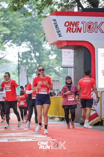 Race photo from ONE RUN 10K 2025