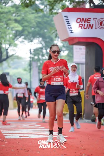 Race photo from ONE RUN 10K 2025