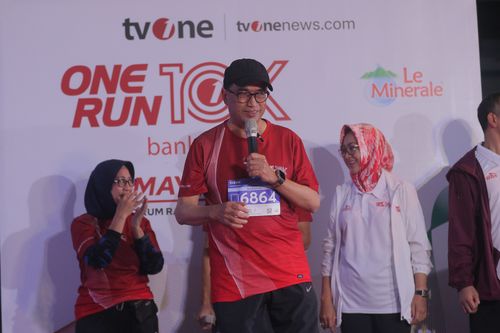 Race photo from ONE RUN 10 K