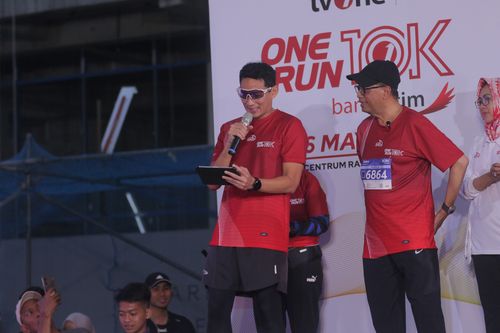 Race photo from ONE RUN 10 K