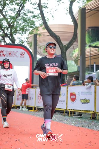 Race photo from ONE RUN 10K 2025