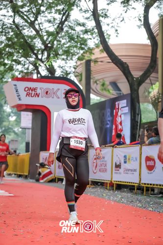 Race photo from ONE RUN 10K 2025