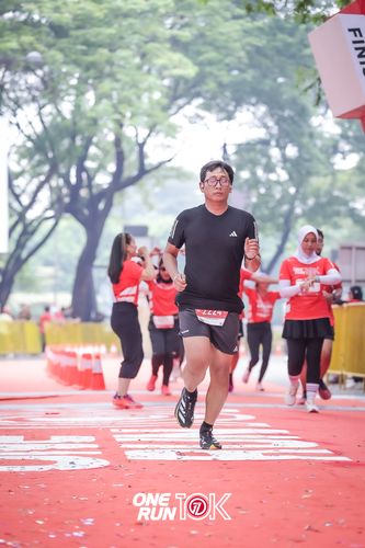 Race photo from ONE RUN 10K 2025