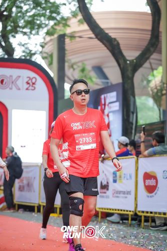 Race photo from ONE RUN 10K 2025
