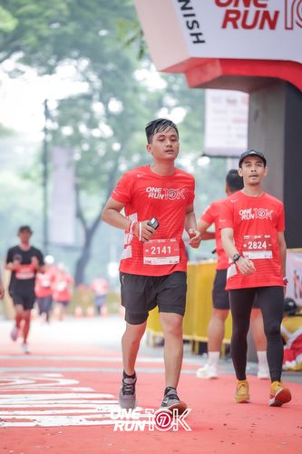 Race photo from ONE RUN 10K 2025