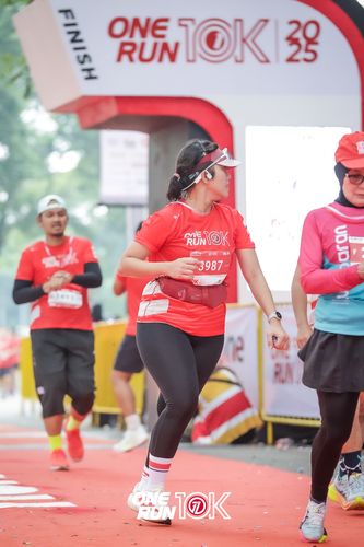 Race photo from ONE RUN 10K 2025