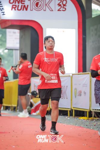 Race photo from ONE RUN 10K 2025