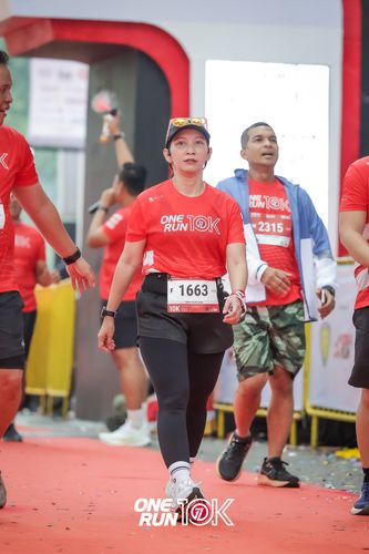 Race photo from ONE RUN 10K 2025