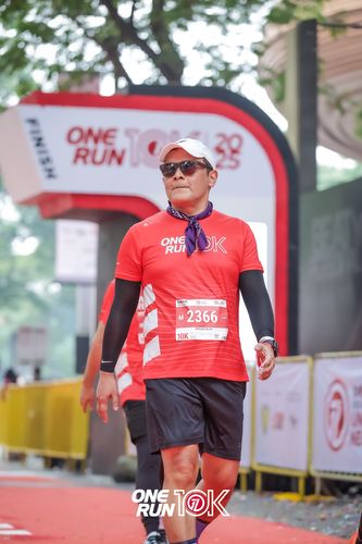 Race photo from ONE RUN 10K 2025