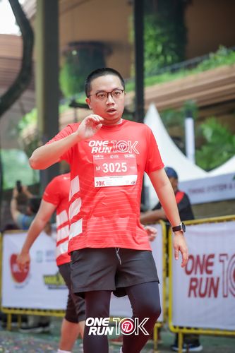 Race photo from ONE RUN 10K 2025