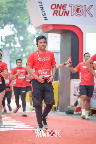 Race photo from ONE RUN 10K 2025