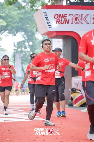 Race photo from ONE RUN 10K 2025