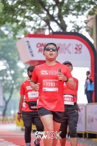 Race photo from ONE RUN 10K 2025