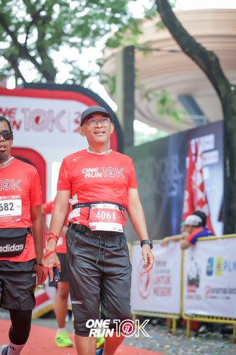 Race photo from ONE RUN 10K 2025