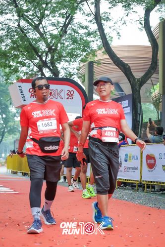 Race photo from ONE RUN 10K 2025