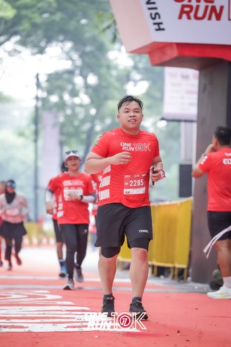 Race photo from ONE RUN 10K 2025