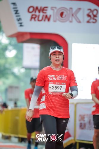 Race photo from ONE RUN 10K 2025