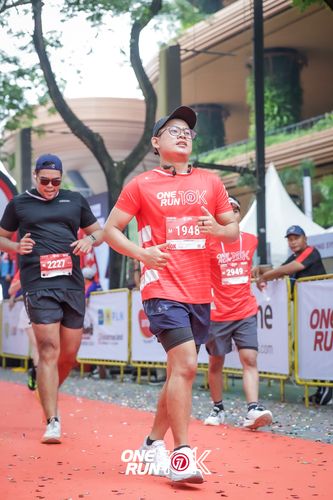 Race photo from ONE RUN 10K 2025