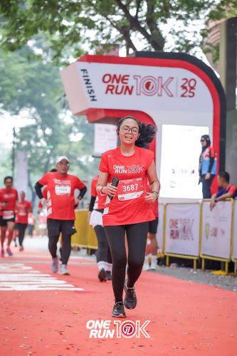 Race photo from ONE RUN 10K 2025