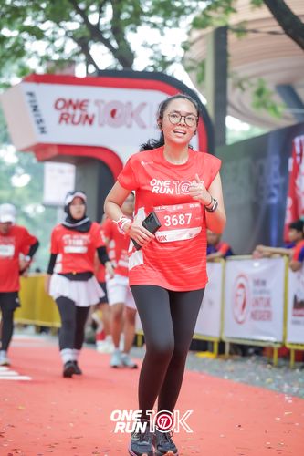 Race photo from ONE RUN 10K 2025
