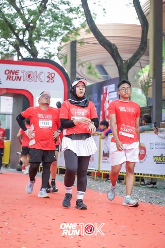 Race photo from ONE RUN 10K 2025