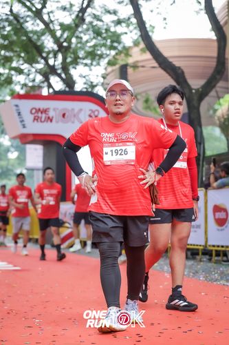 Race photo from ONE RUN 10K 2025