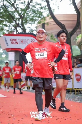 Race photo from ONE RUN 10K 2025