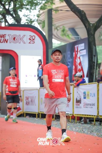 Race photo from ONE RUN 10K 2025