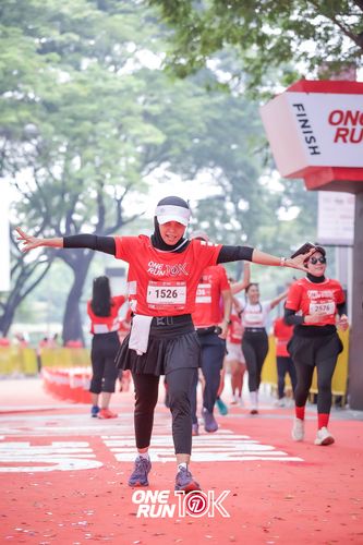 Race photo from ONE RUN 10K 2025