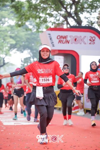 Race photo from ONE RUN 10K 2025