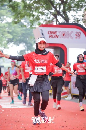 Race photo from ONE RUN 10K 2025