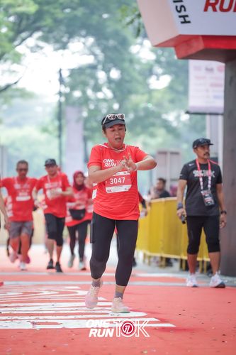 Race photo from ONE RUN 10K 2025