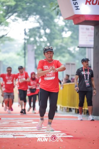 Race photo from ONE RUN 10K 2025