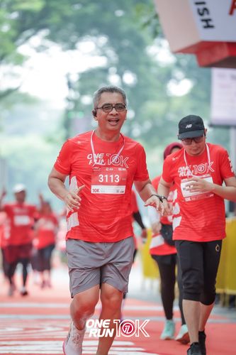 Race photo from ONE RUN 10K 2025