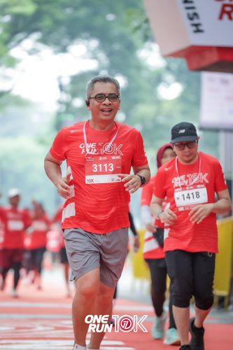 Race photo from ONE RUN 10K 2025