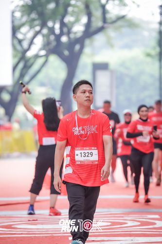 Race photo from ONE RUN 10K 2025