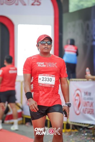Race photo from ONE RUN 10K 2025