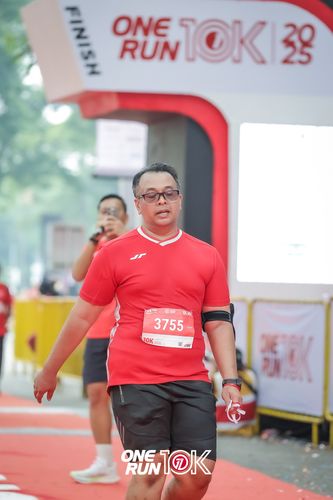 Race photo from ONE RUN 10K 2025